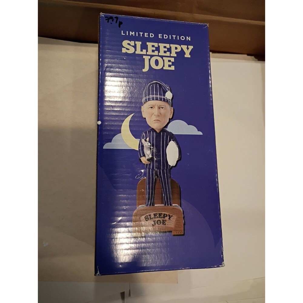 Sleepy Joe limited edition Commander in Sleep  bobblehead  Proud Patriots